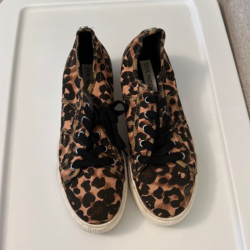 Steve Madden Cheetah Platforms